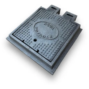 Tapa para Caja de Válvula - Hierro Gris 50x50 cm